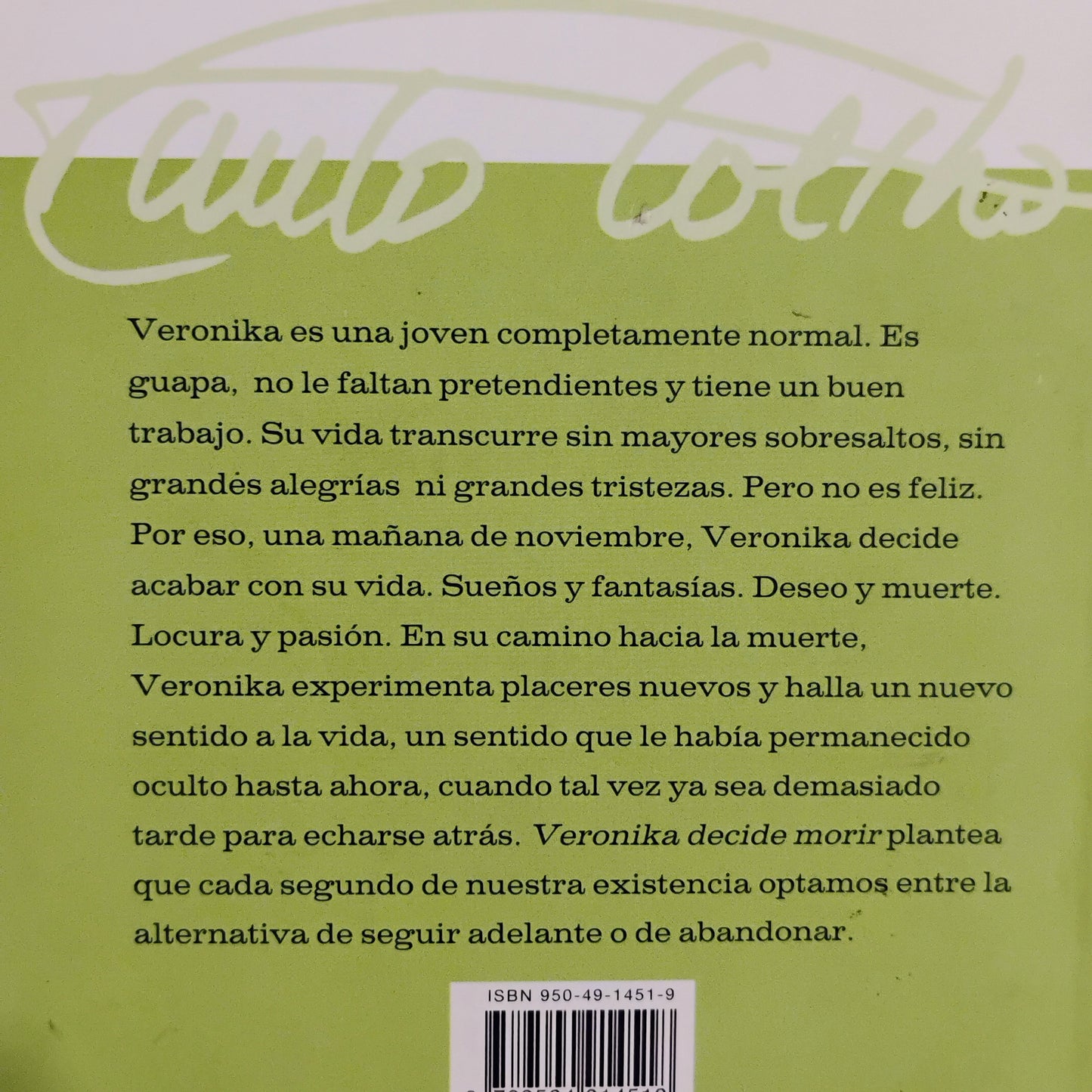 Veronika decide morir - Paulo Coelho