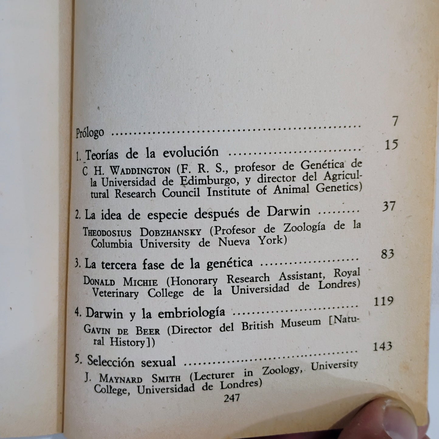 Un siglo después de Darwin (tomos 1 y 2). 1) La evolución. 2)bEl origen del hombre - S. A. Barnett y otros.