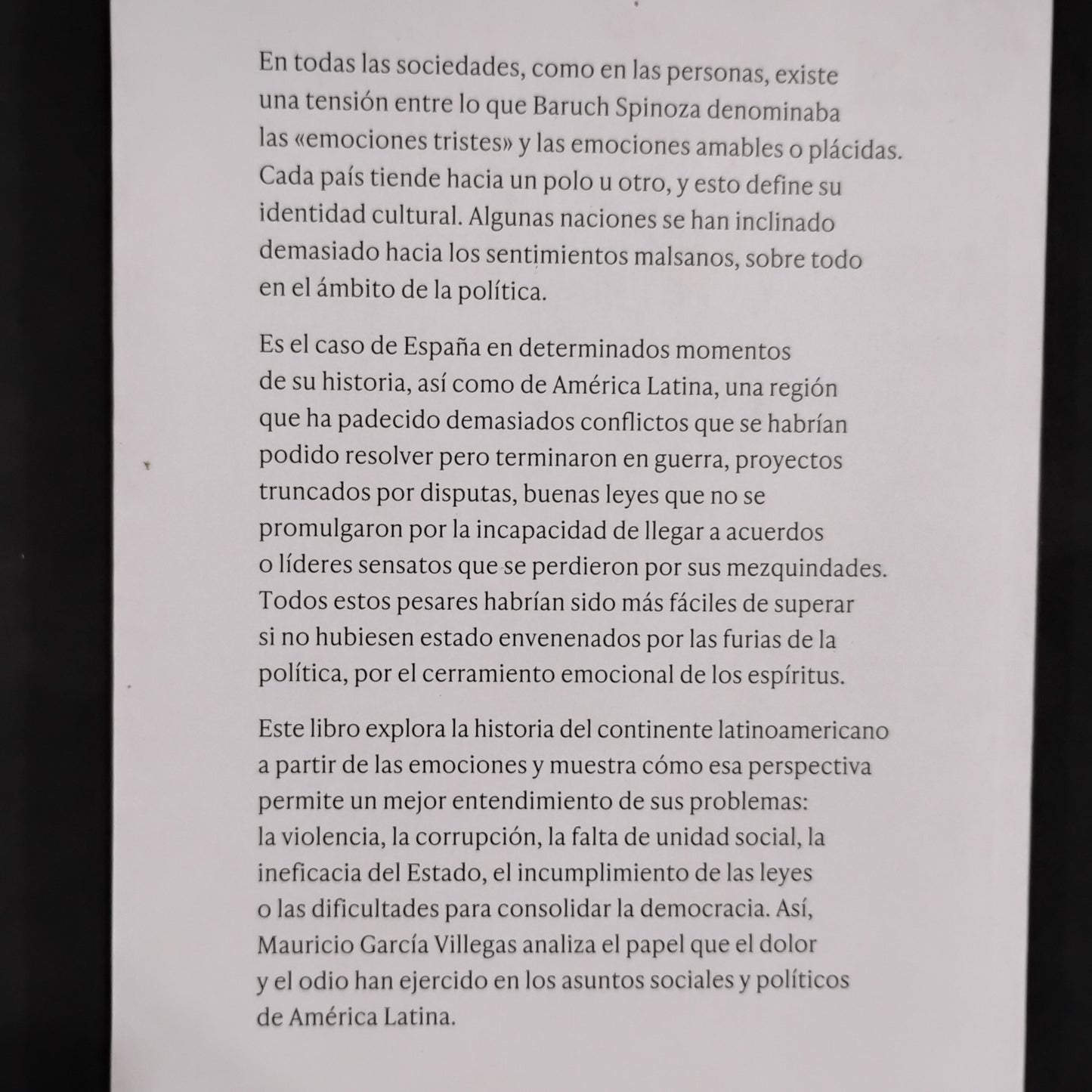 El viejo malestar del Nuevo Mundo. Ensayo sobre las emociones tristes en América Latina, sus desafueros y sus pesares - Mauricio García Villegas