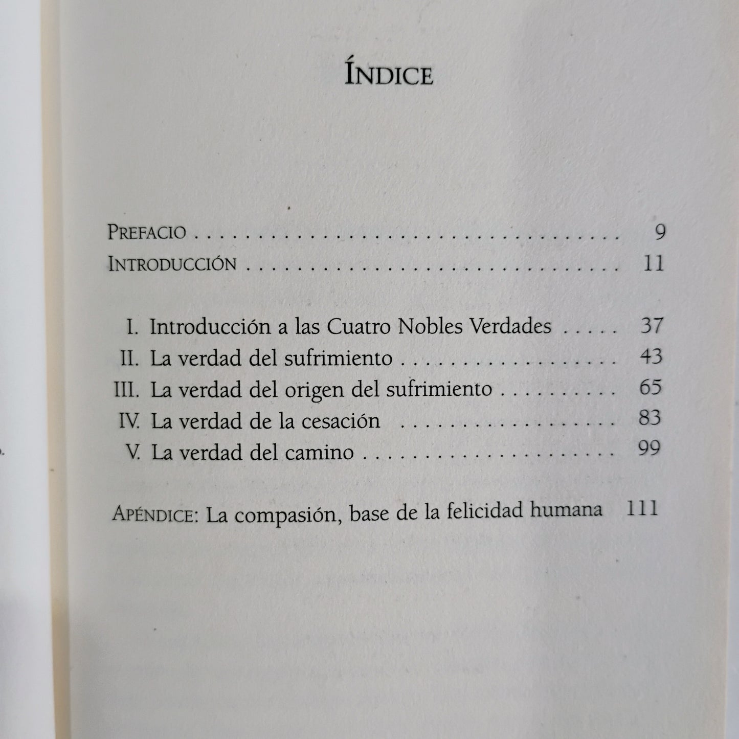 Las Cuatro Nobles Verdades - Dalai Lama