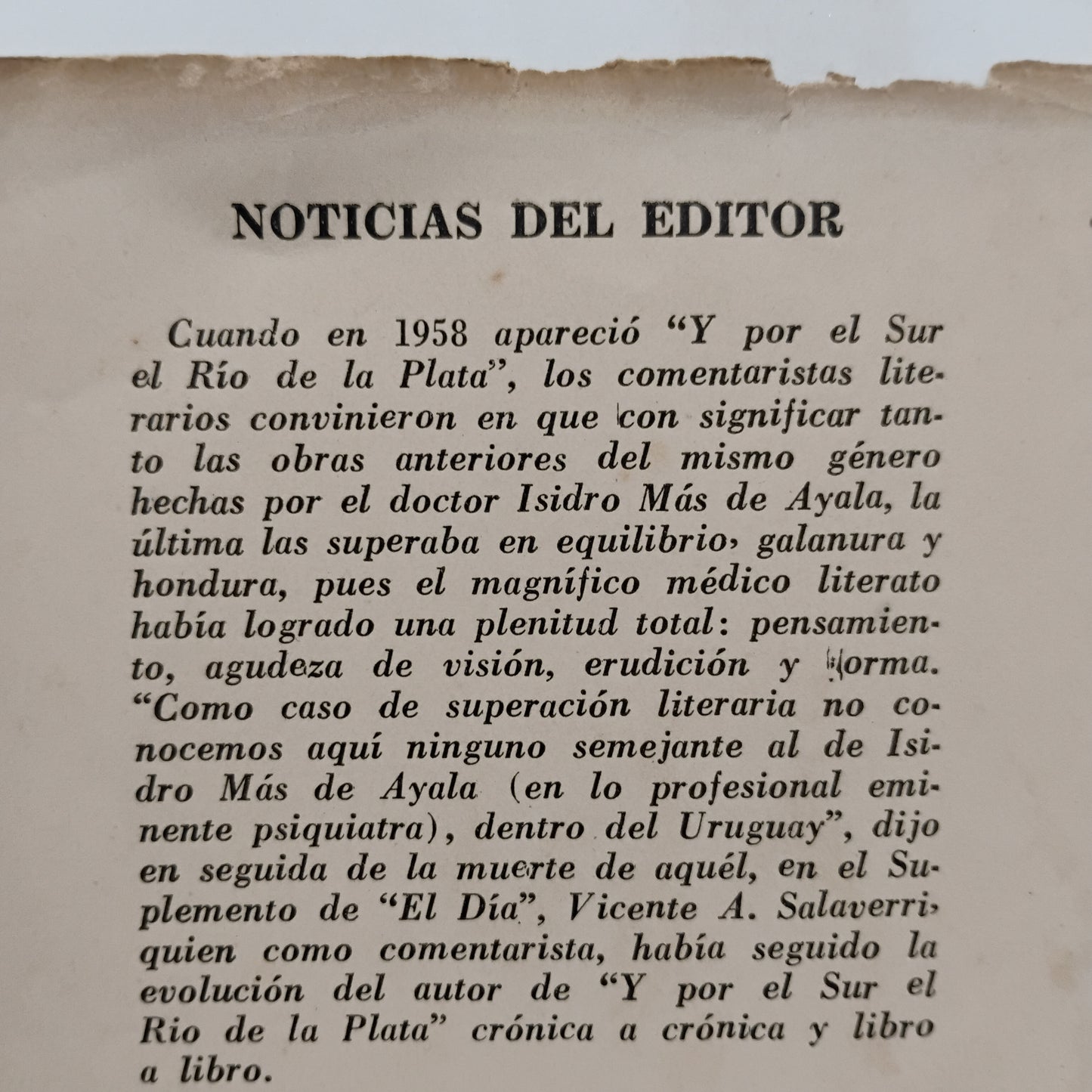 Montevideo y su cerro - Isidro Más de Ayala
