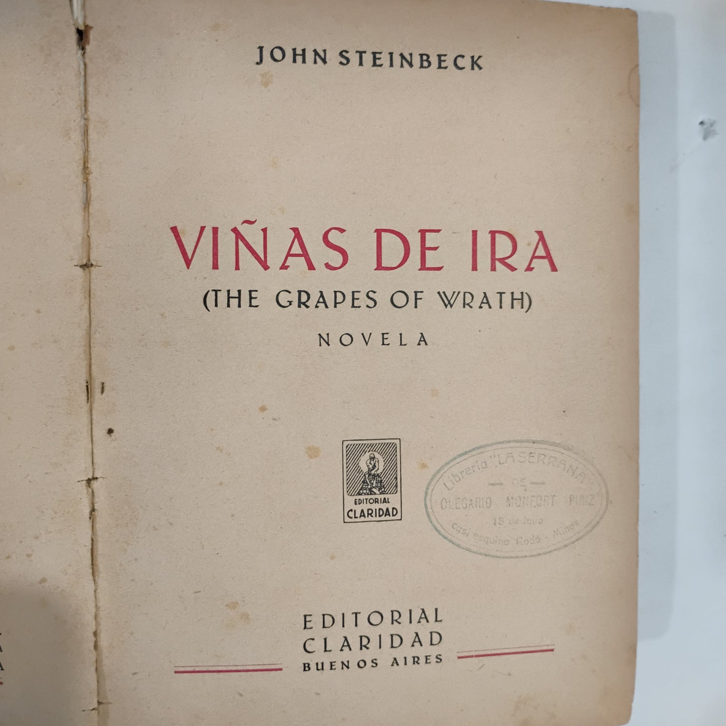 Viñas de la ira - John Steinbeck