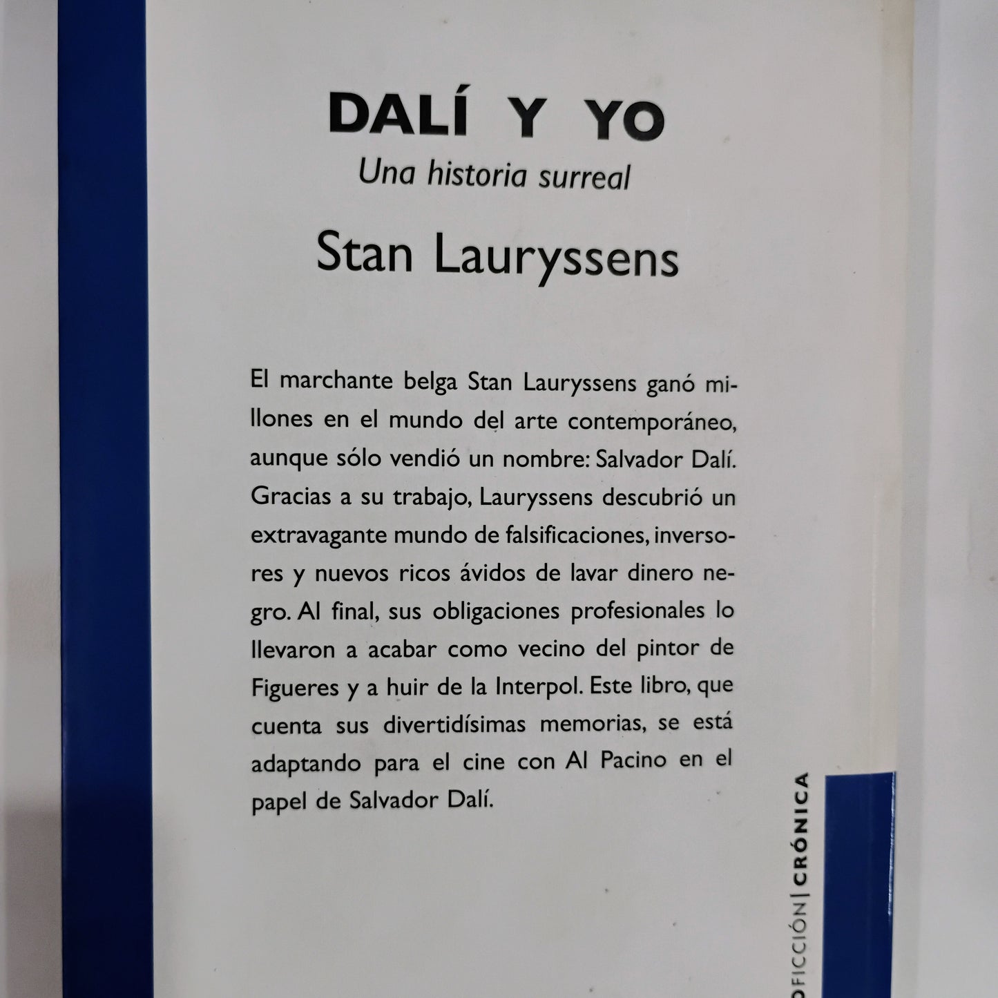 Dalí y yo. Una historia surreal - Stan Lauryssens