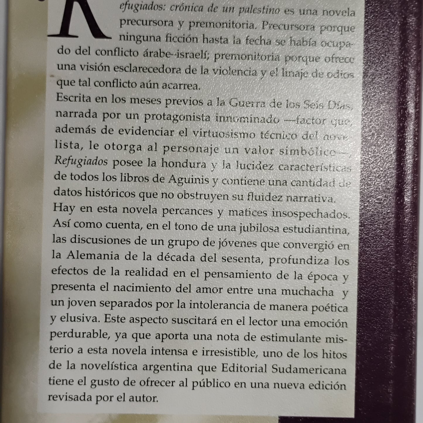 Refugiados. Crónica de un palestino - Marcos Aguinis