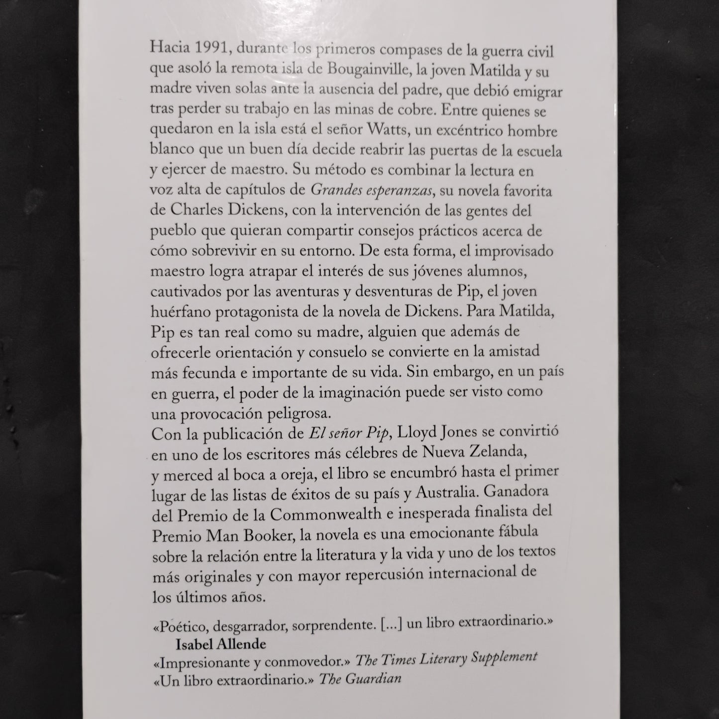 El señor Pip - Lloyd Jones