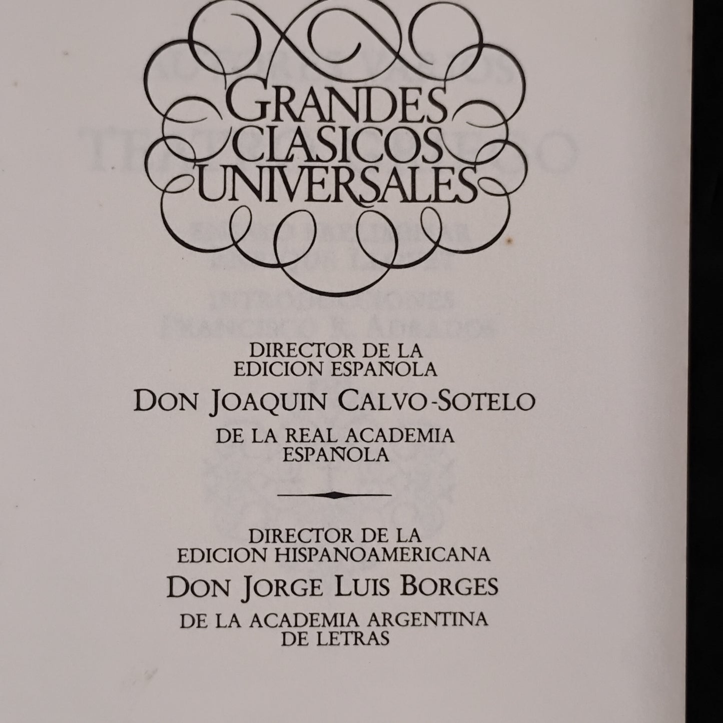 Grandes Clásicos universales. Autores varios. Teatro Griego.