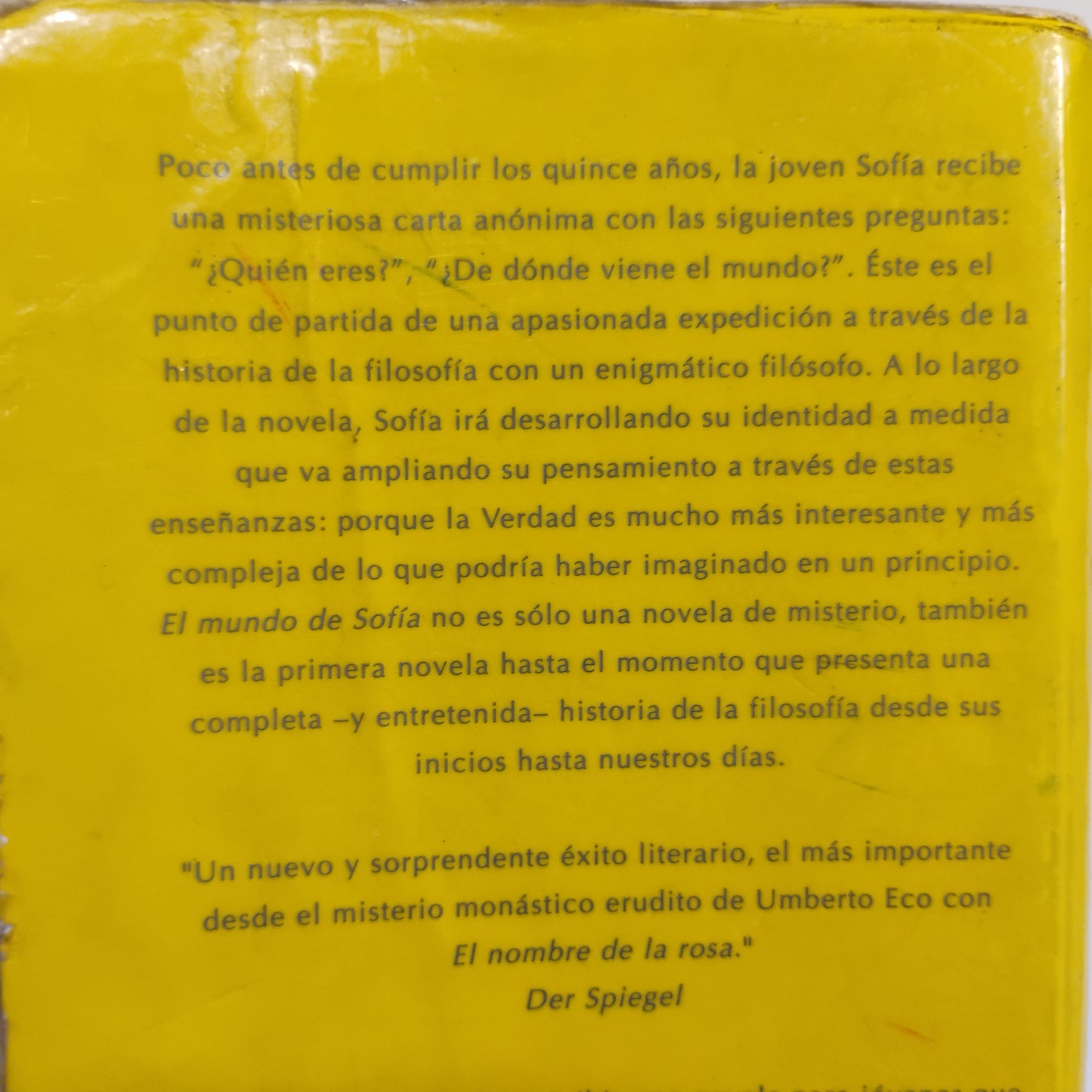 El mundo de Sofía. Una novela sobre la Historia de la Filosofía - Jostein Gaarder