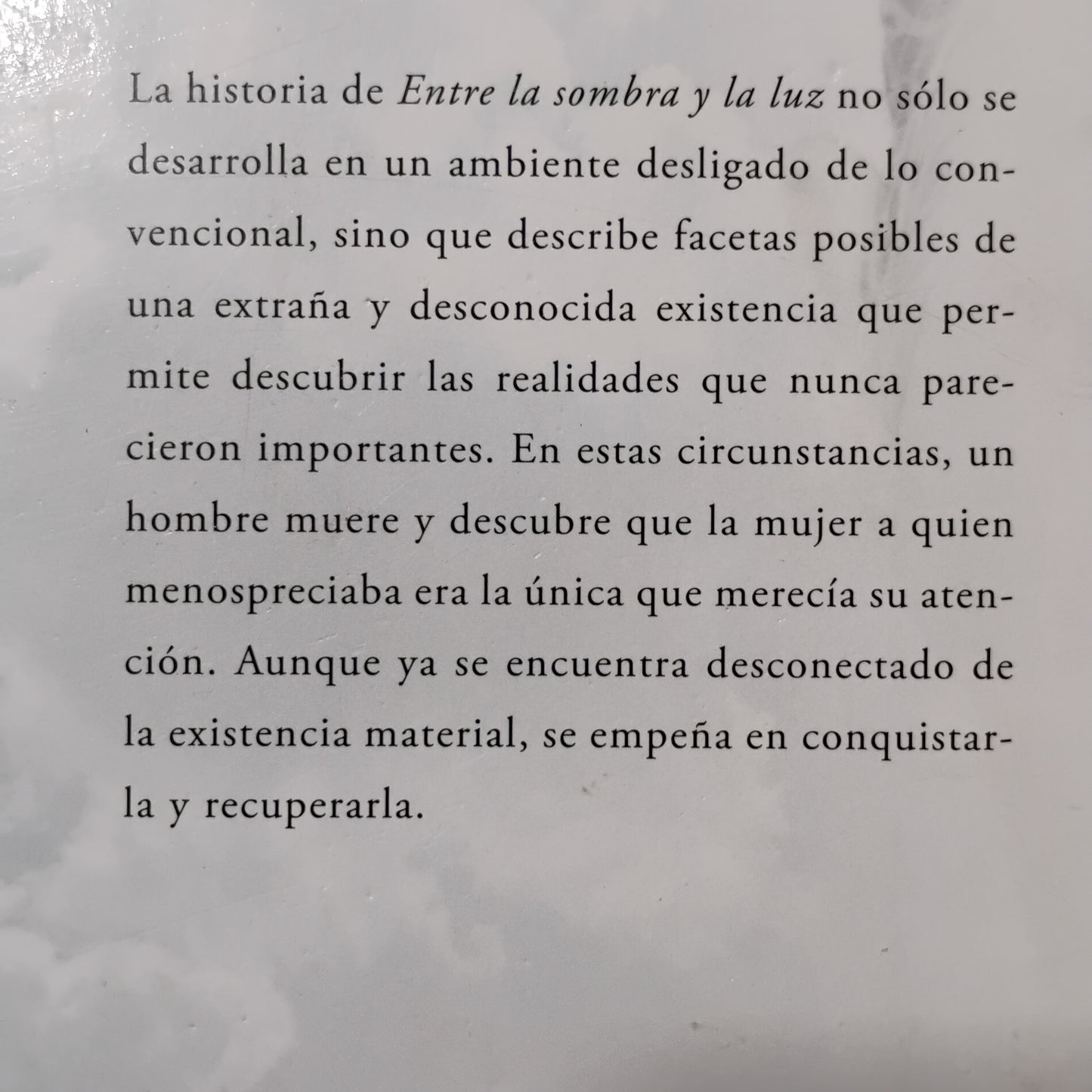 Entre la sombra y la luz - Mercedes Salisachs