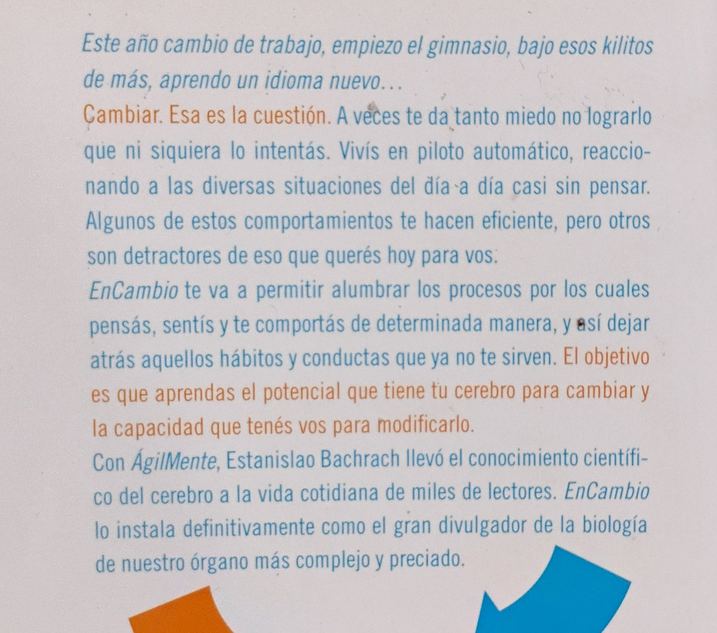 En cambio - Estanislao Bachrach
