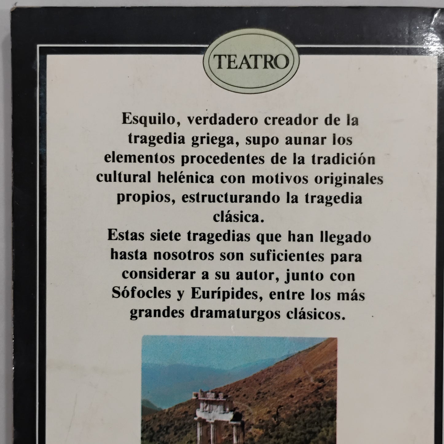 Siete tragedias - Esquilo
