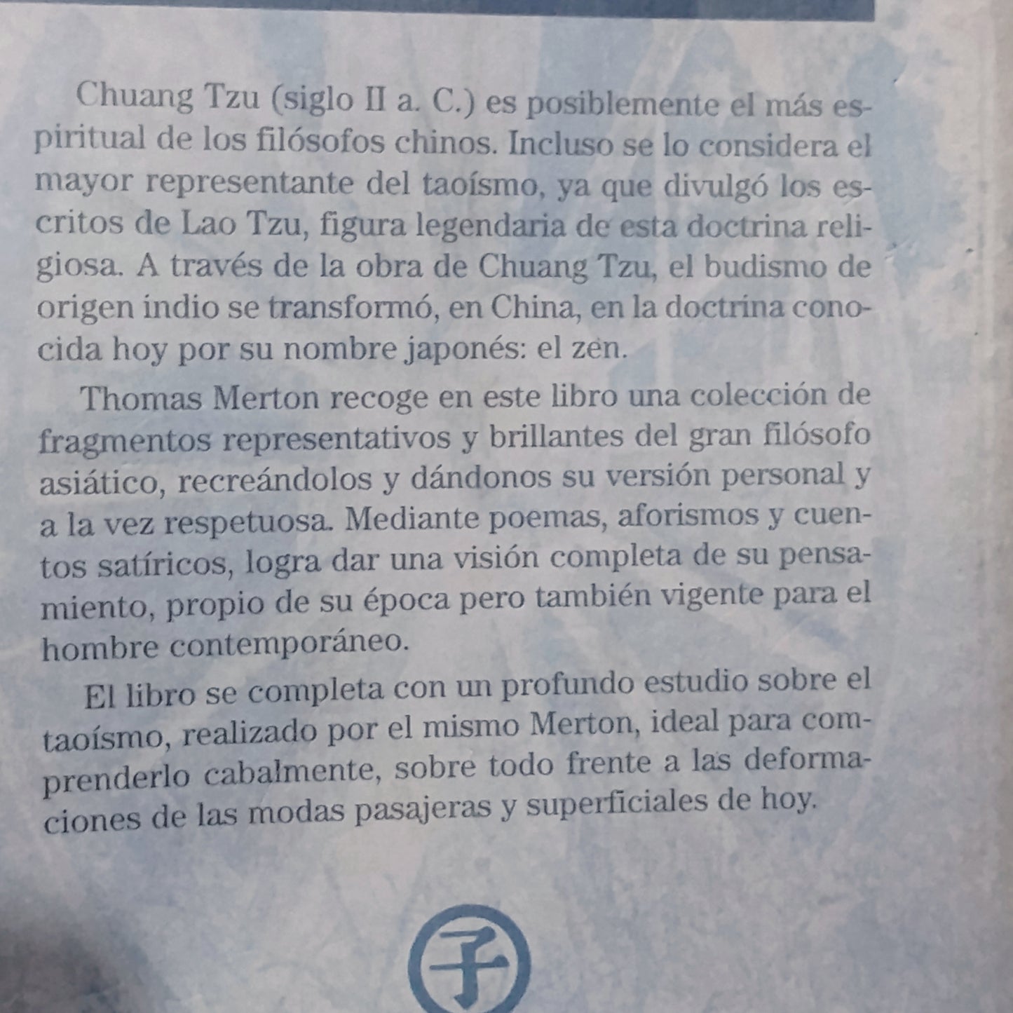 El camino de Chuang Tzu - Thomas Merton