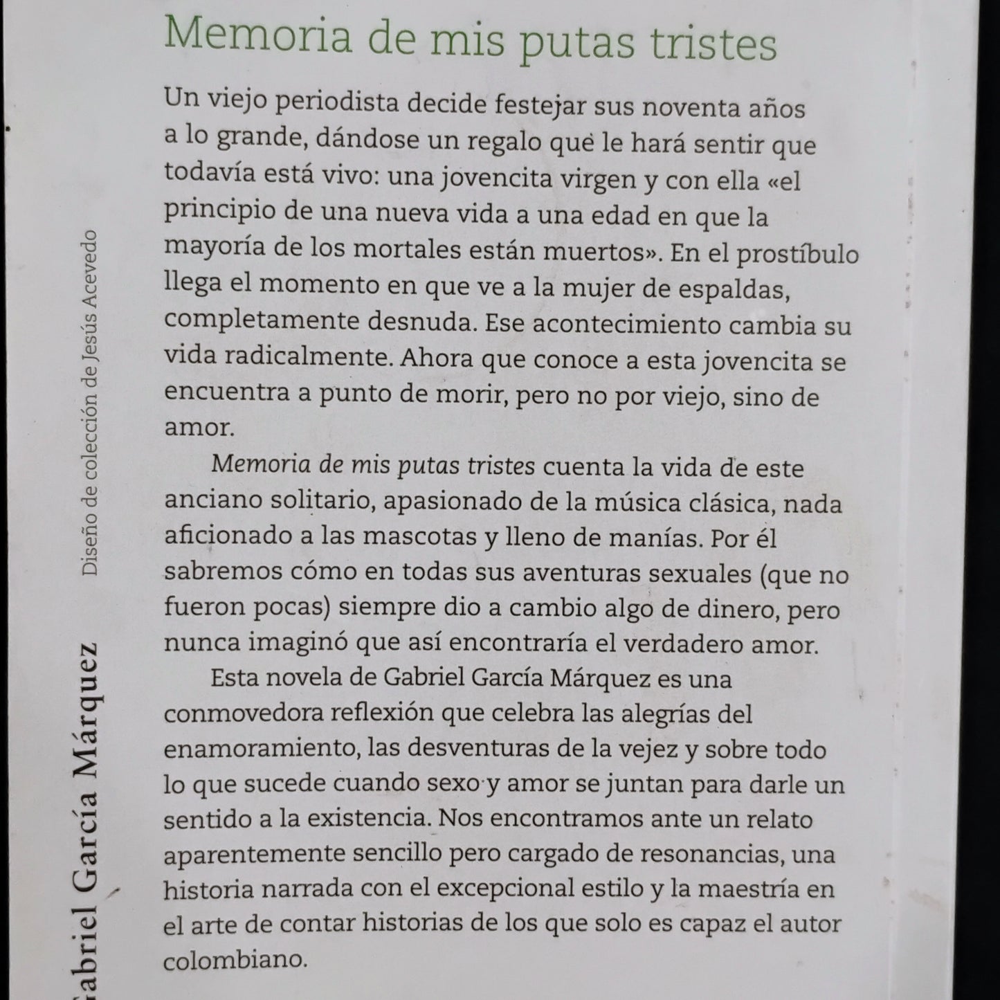 Memoria de mis putas tristes - Gabriel García Márquez