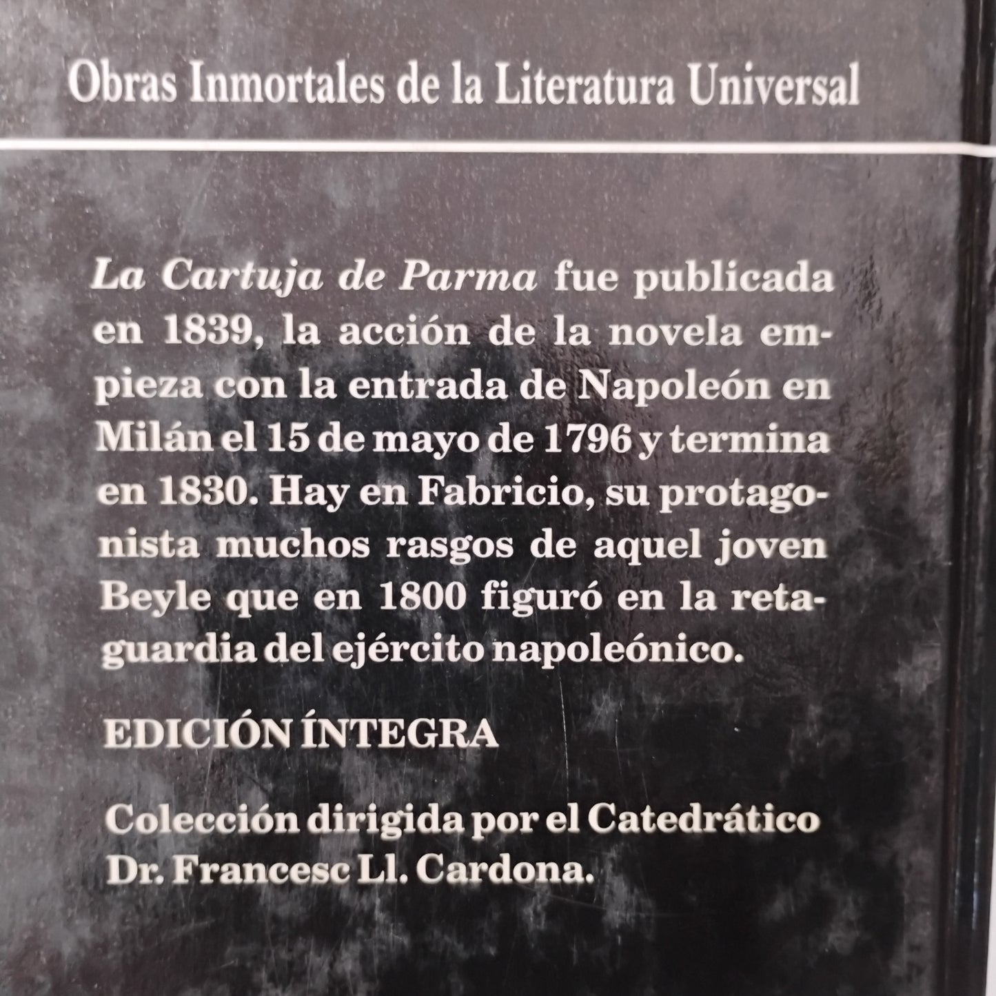 La Cartuja de Parma - Stendhal