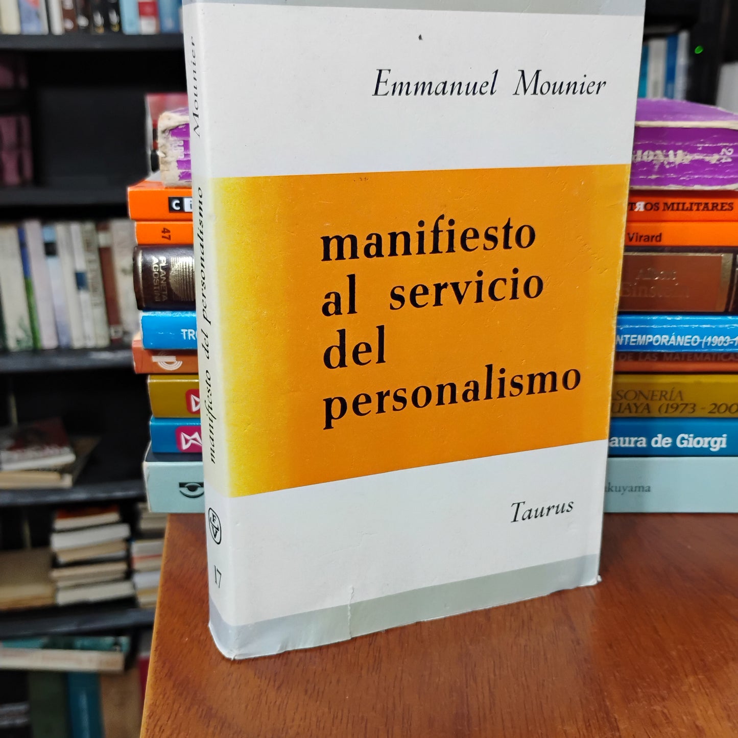 MANIFIESTO AL SERVICIO DEL PERSONALISMO - Emmanuel Mounier