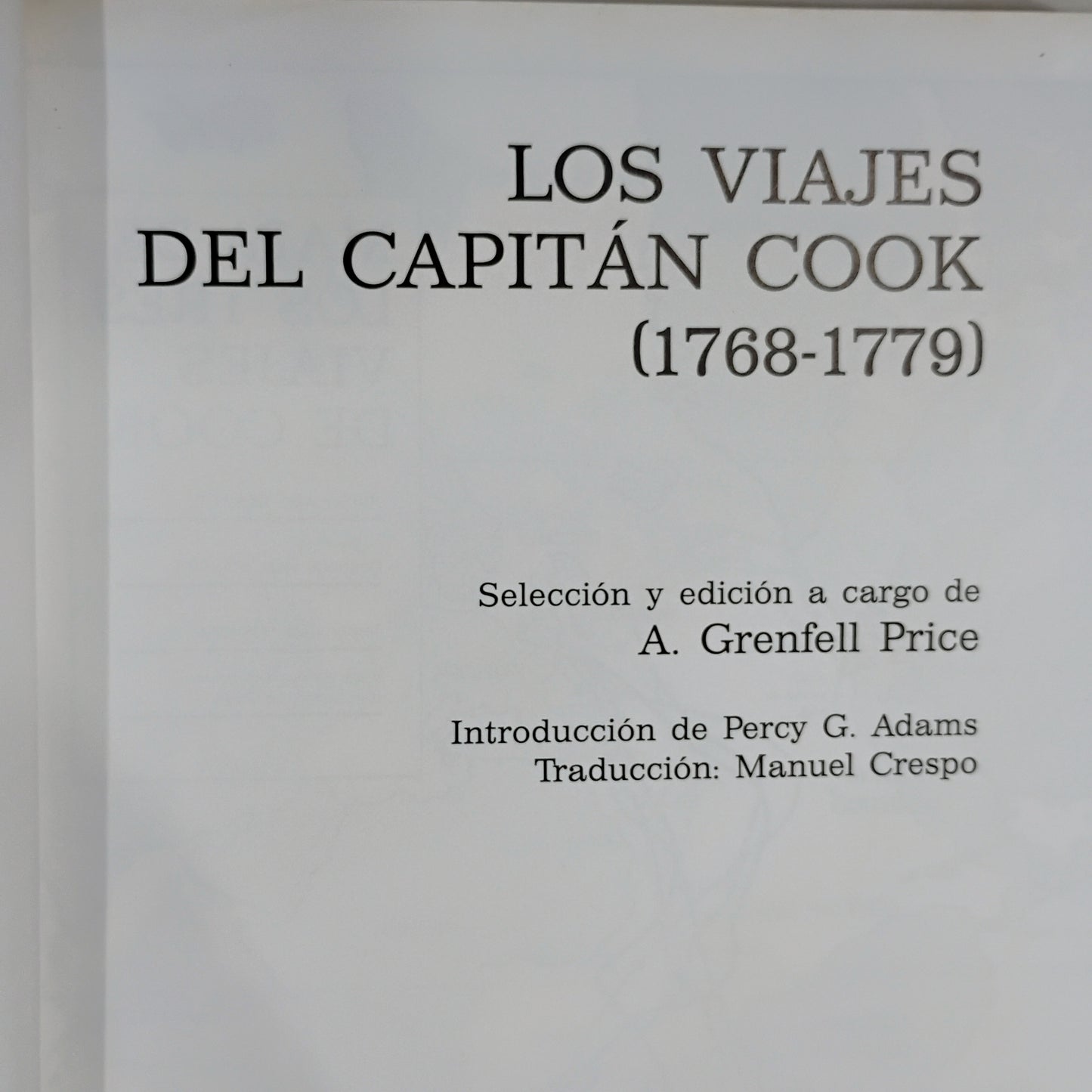 Los viajes del Capitán Cook (1768-1779)