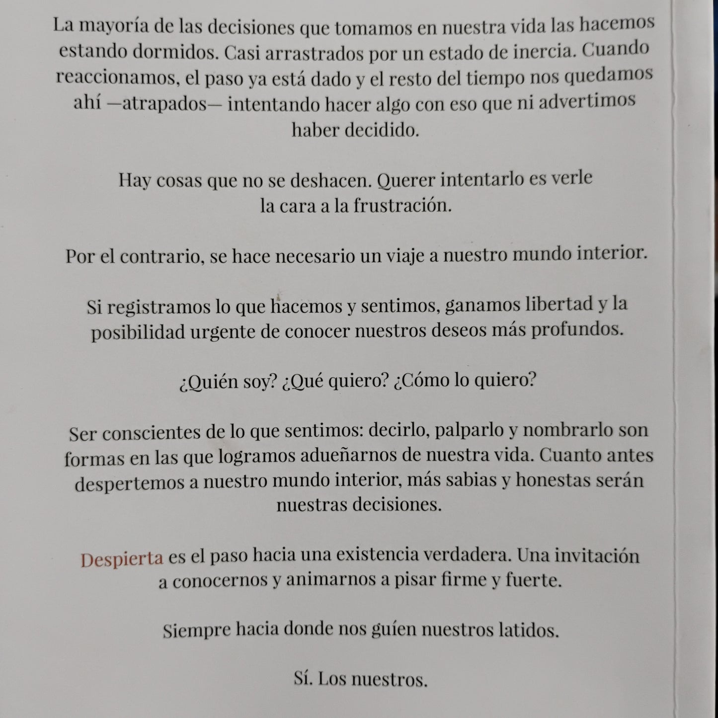 Despierta - Lorena Pronsky