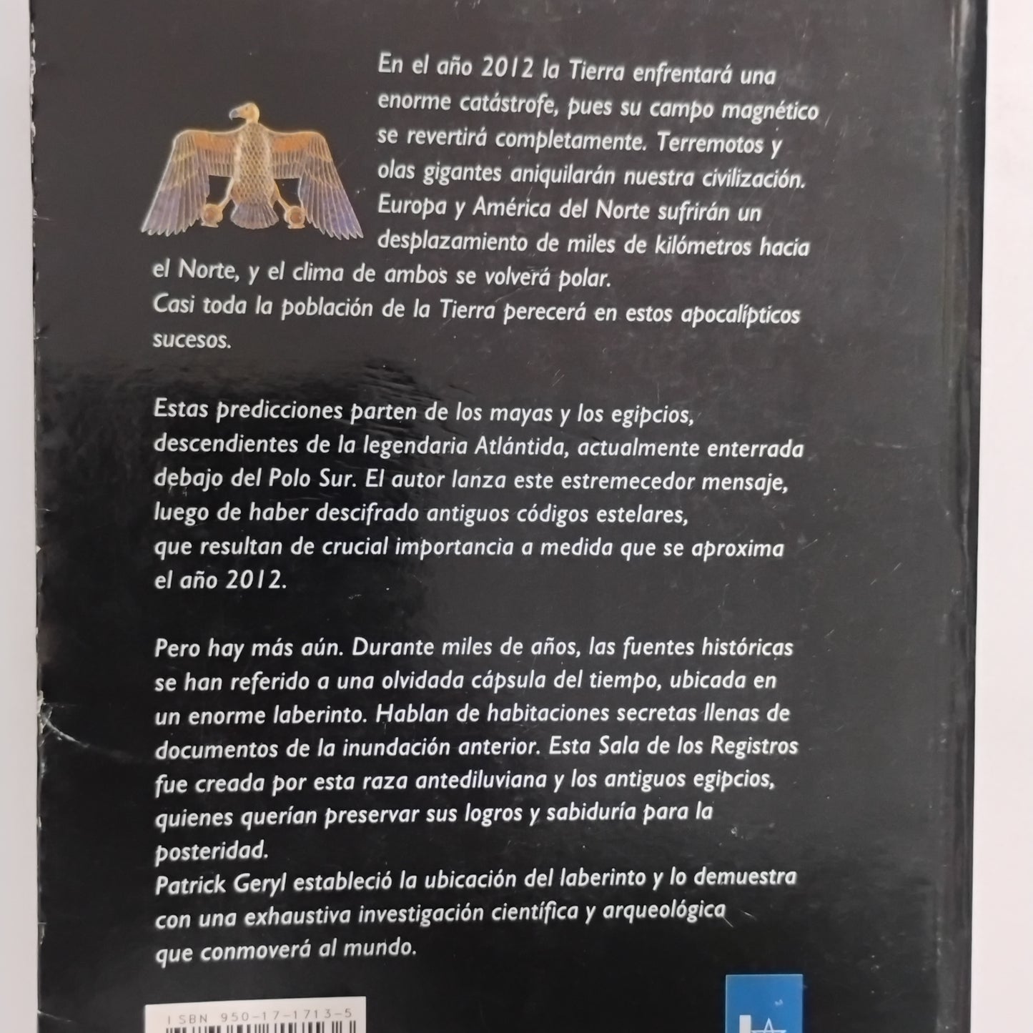 LA PROFECÍA DE ORION. Las Profecías de los Mayas y de los antiguos Egipcios. ¿Se destruirá el mundo en el año 2012?-