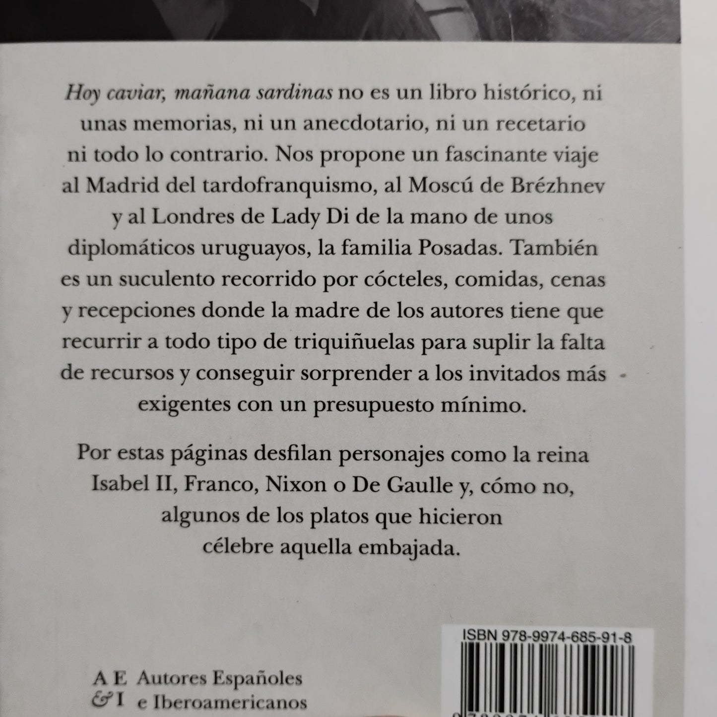 Hoy caviar, mañana sardinas - Carmen posadas, Gervasio Posadas
