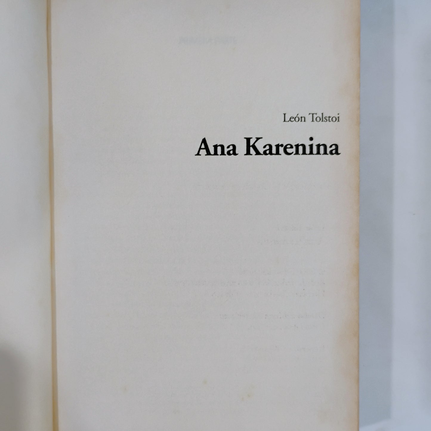 Ana Karenina - León Tolstoi