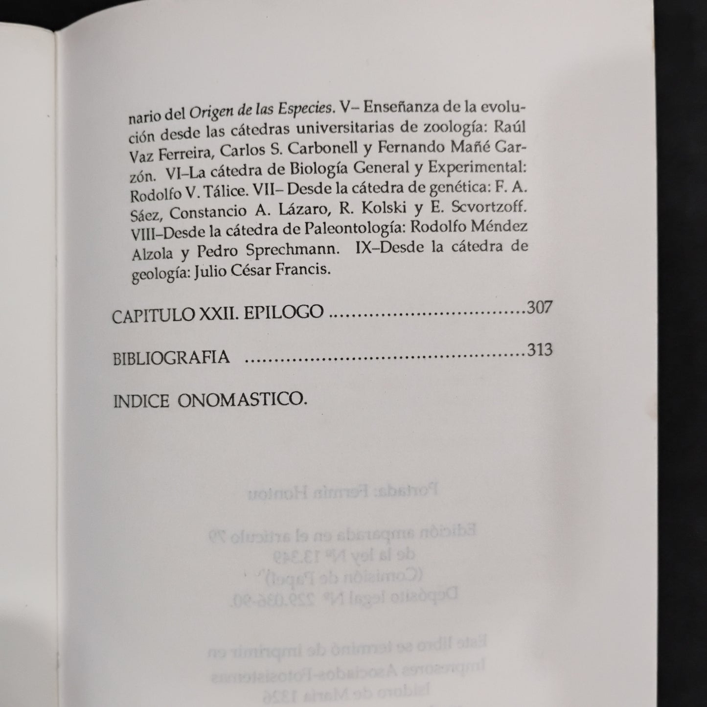 Un siglo de darwinismo. Un ensayo sobre la historia del pensamiento biológico en el Uruguay
