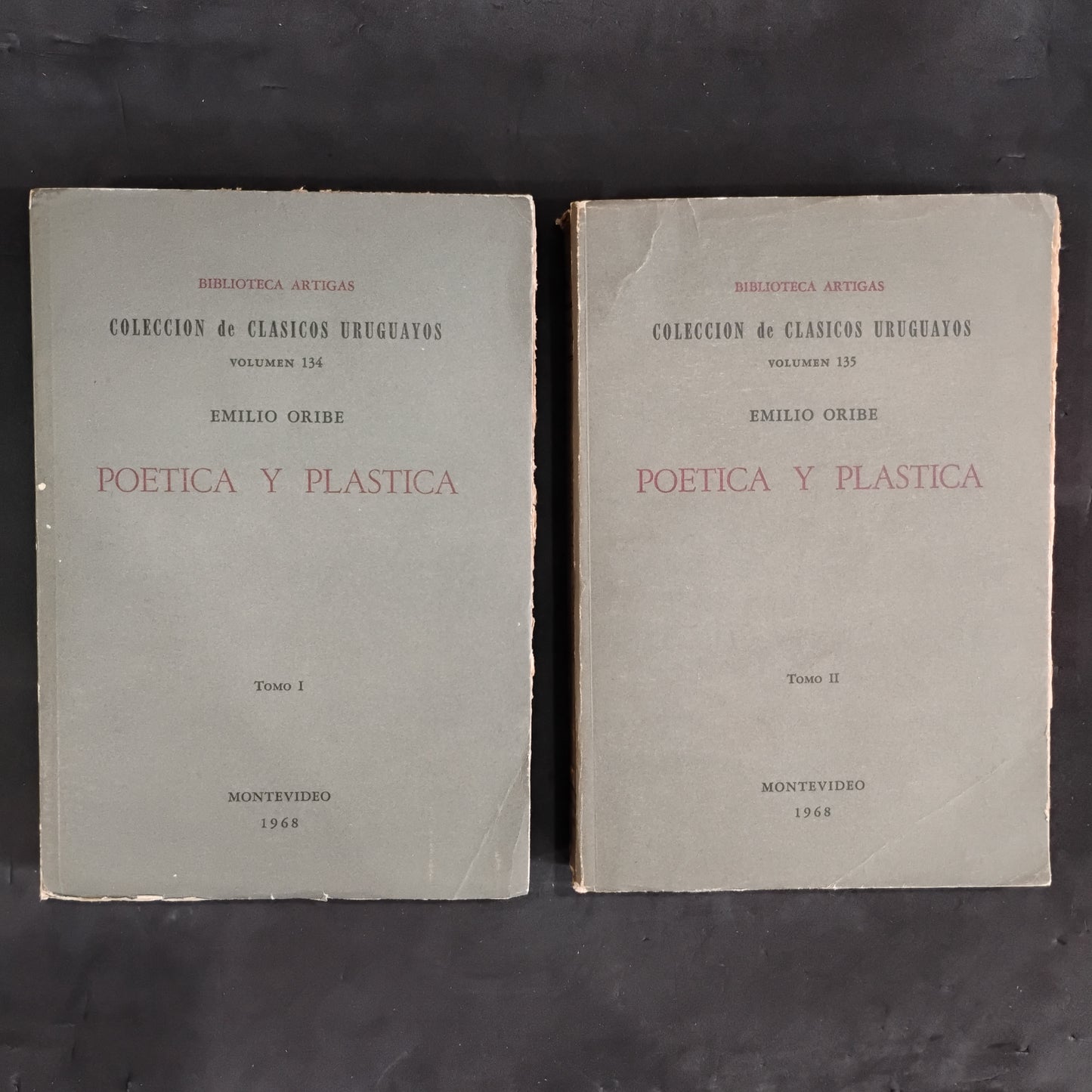 Poética y plástica (tomos 1 y 2) - Emilio Oribe