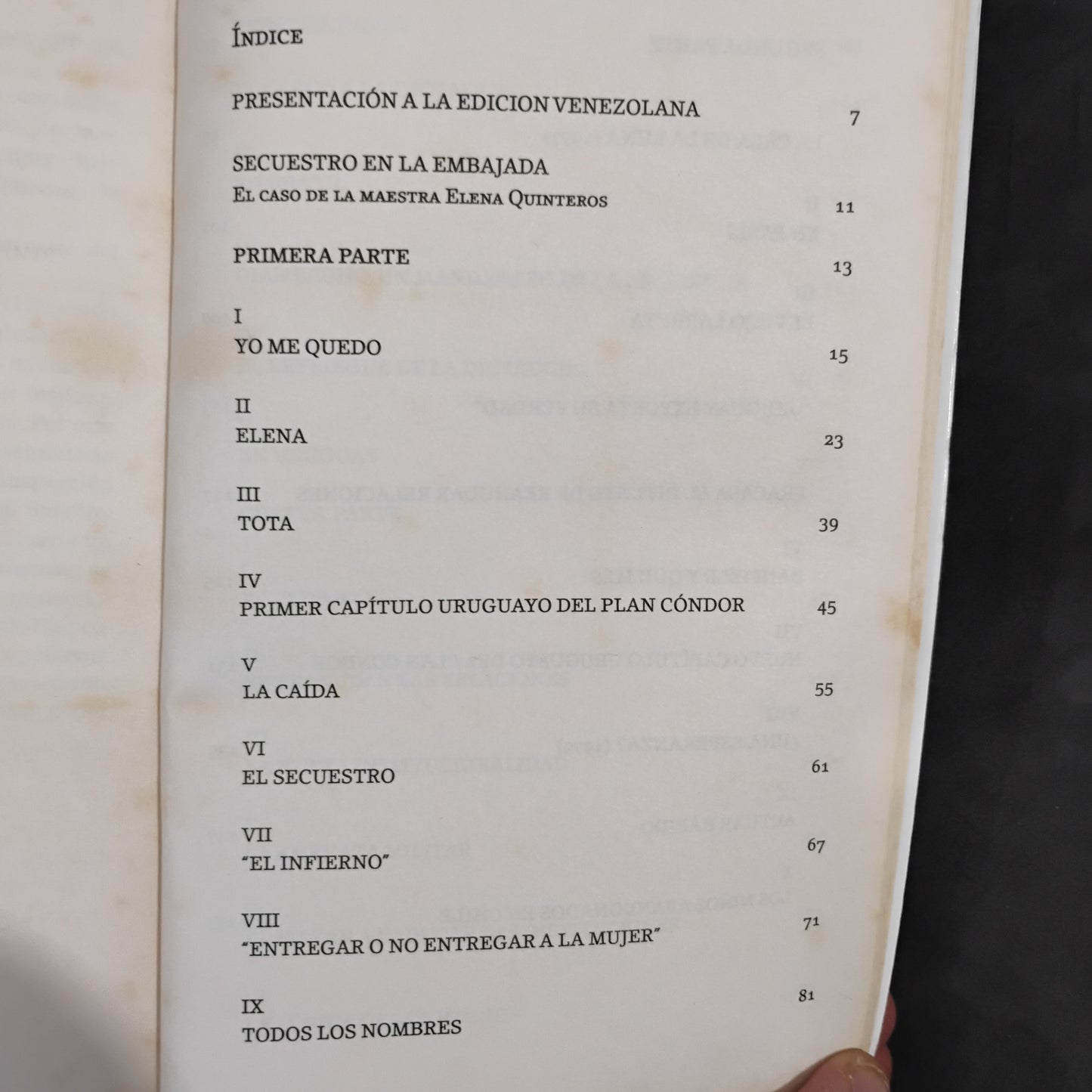 Secuestro en la embajada. El caso de la maestra Elena Quinteros - Raúl Olivera, Sara Méndez
