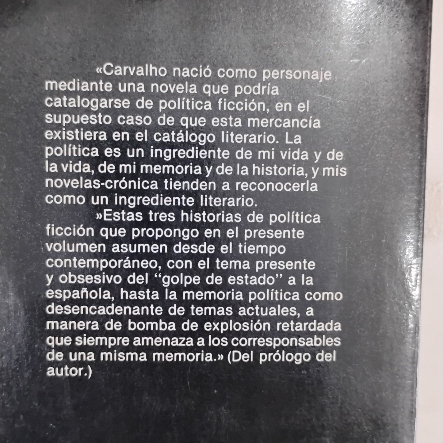 Historias de política ficción - Manuel Vázquez Montalbán