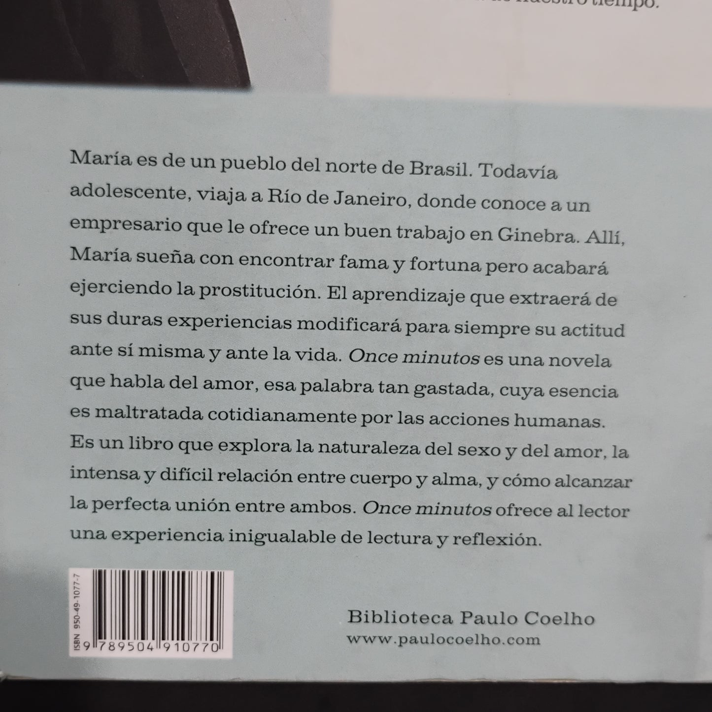 Once minutos - Paulo Coelho