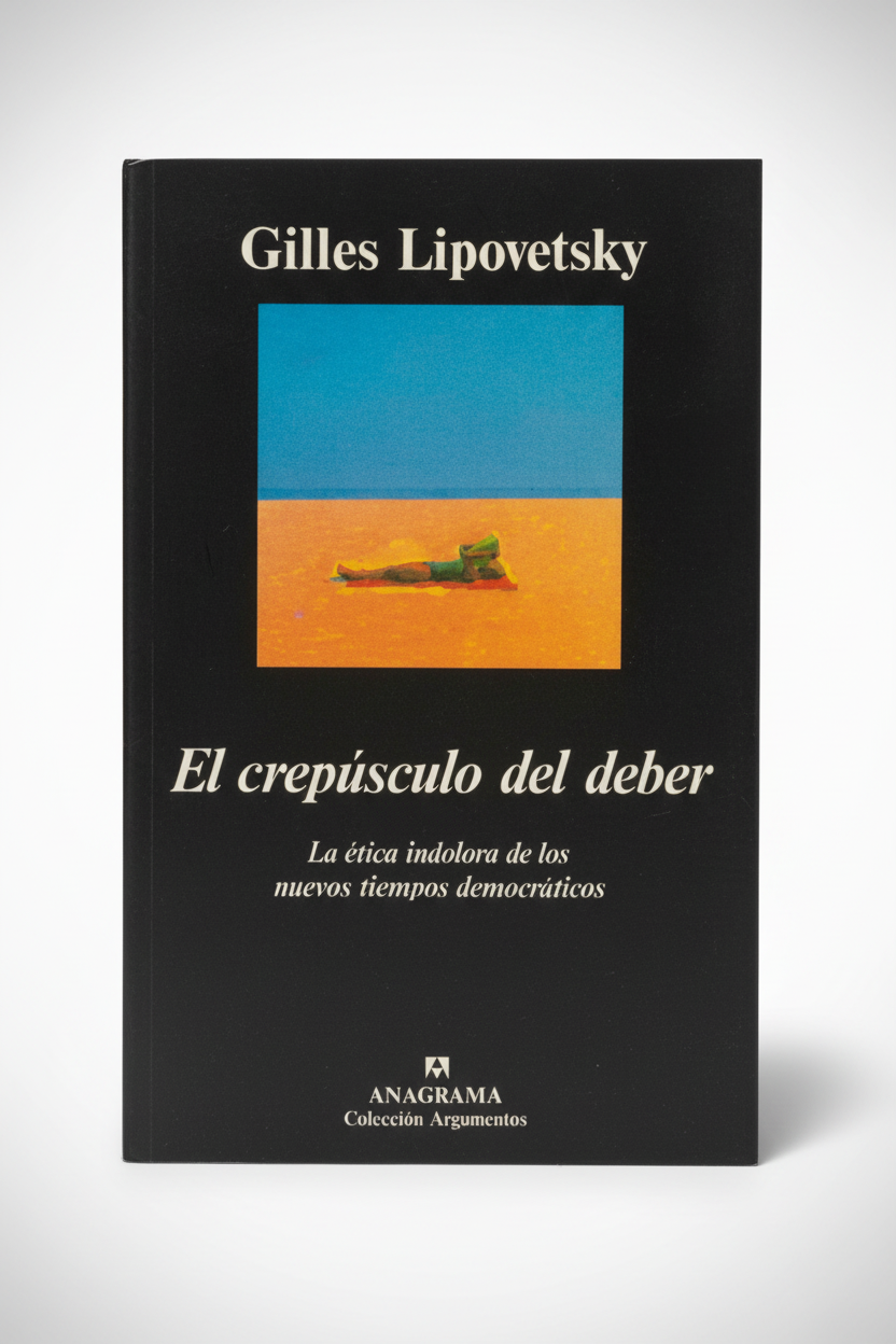 El crepúsculo del deber - Gilles Lipovetsky