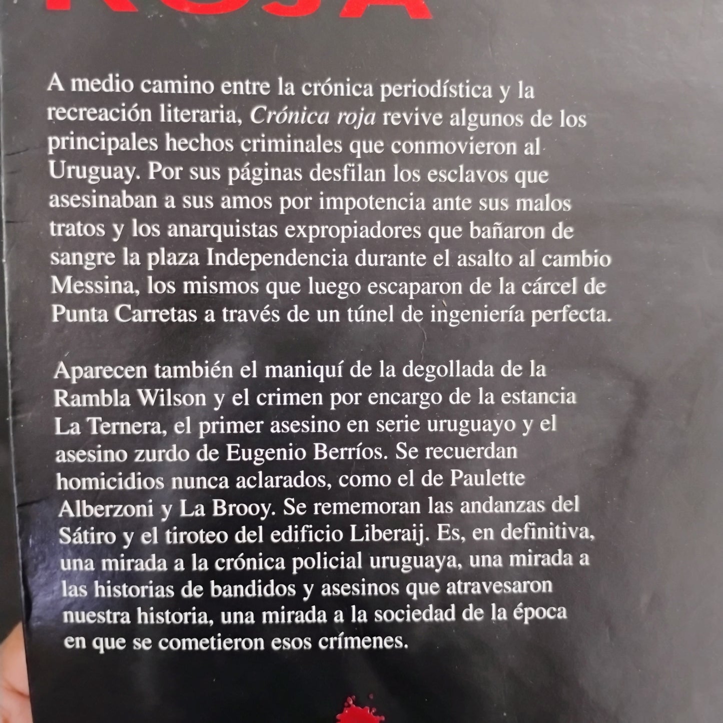 CRÓNICA ROJA - Gustavo Escanlar