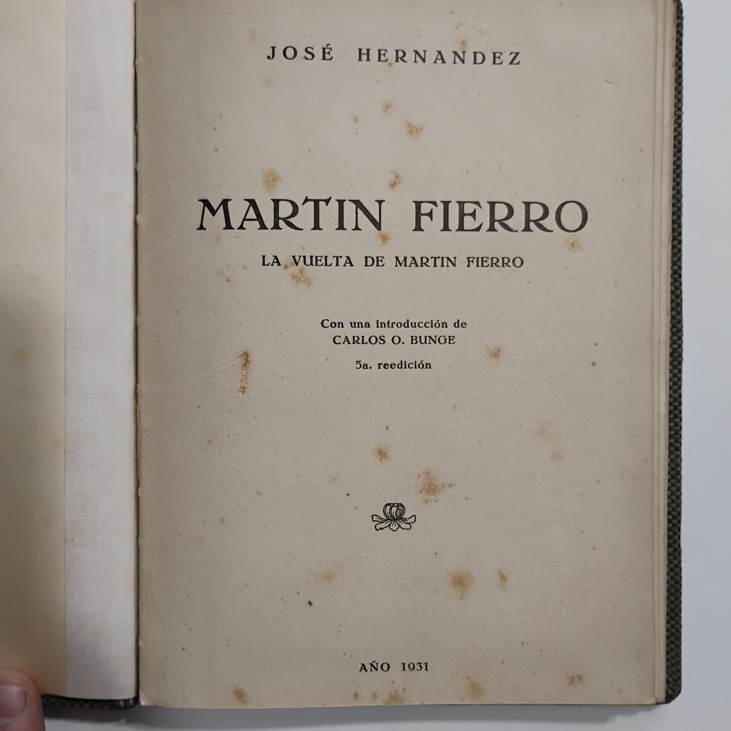 Martín Fierro - José Hernández