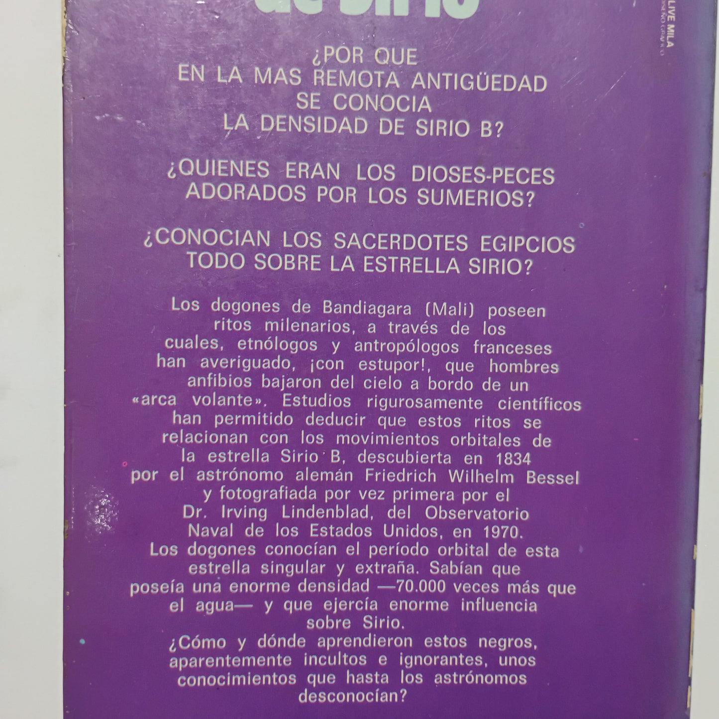 El enigma de Sirio. ¿Proviene la humanidad de la estrella Sirio? - P. Guirao