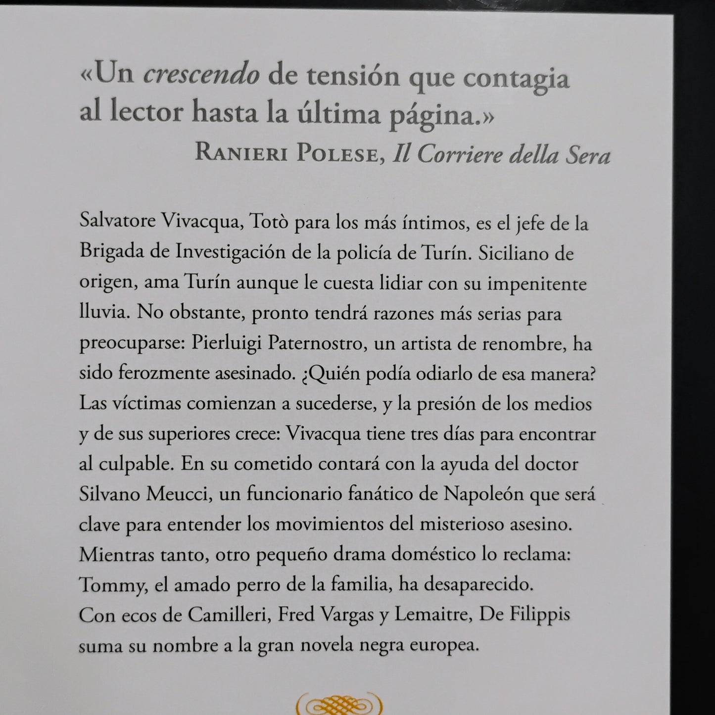 El caso Paternostro - Carlo F. De Filippis