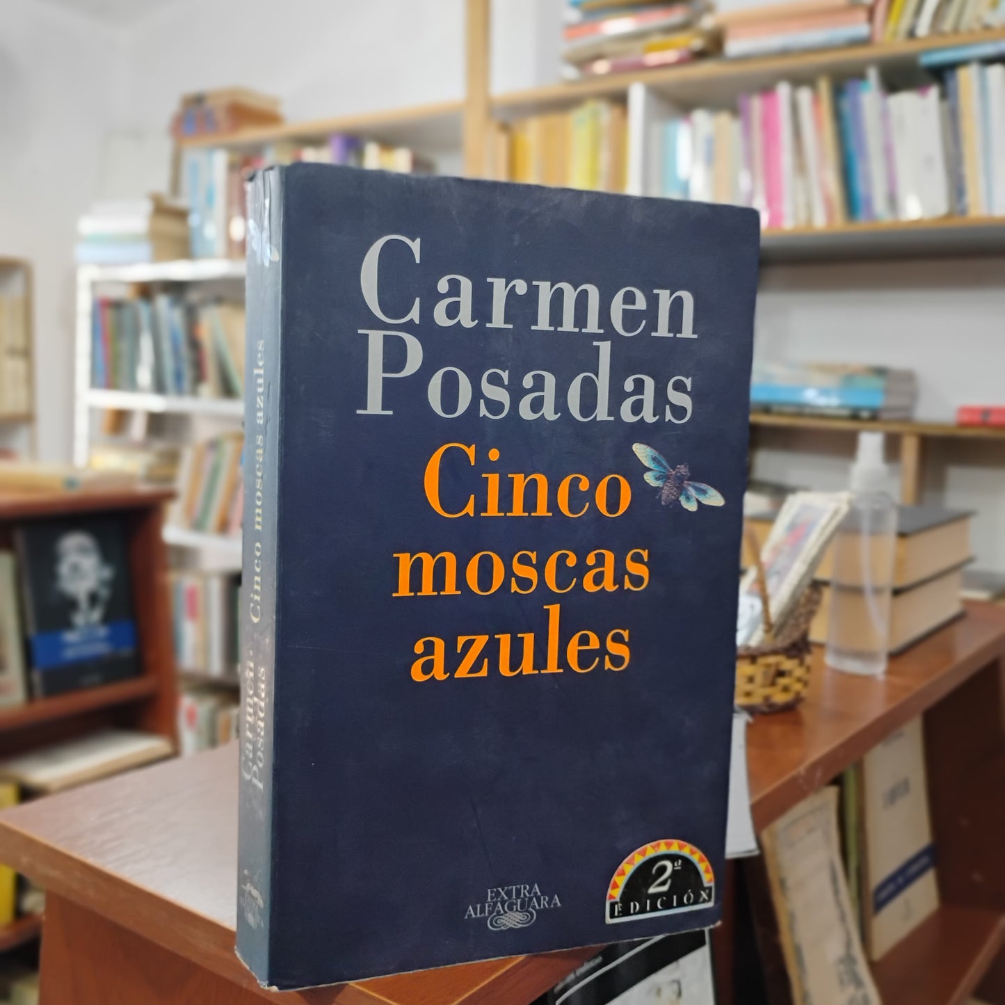 Cinco moscas azules - Carmen Posadas