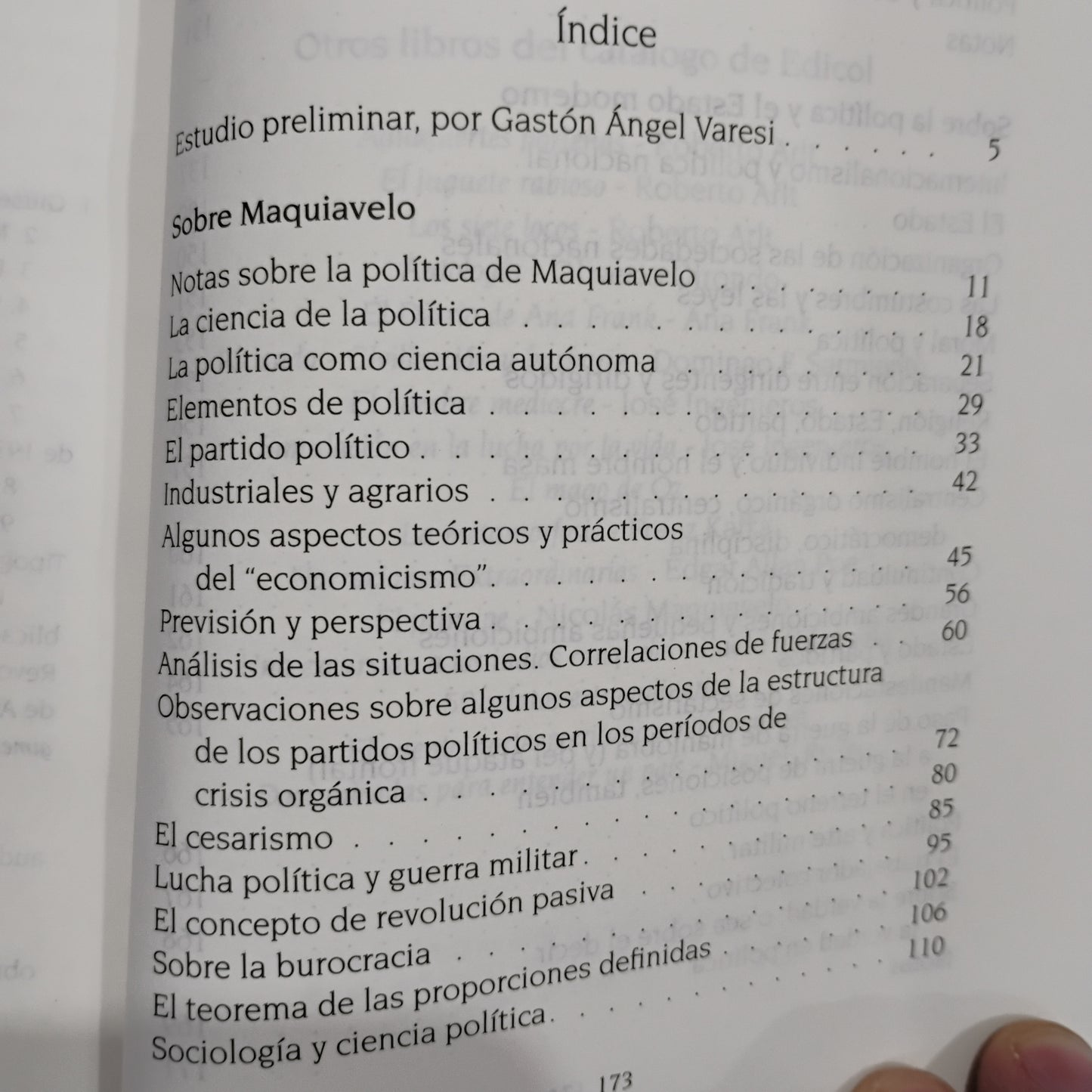 Notas sobre Maquiavelo, la política y el Estado moderno - Antonio Gramsci
