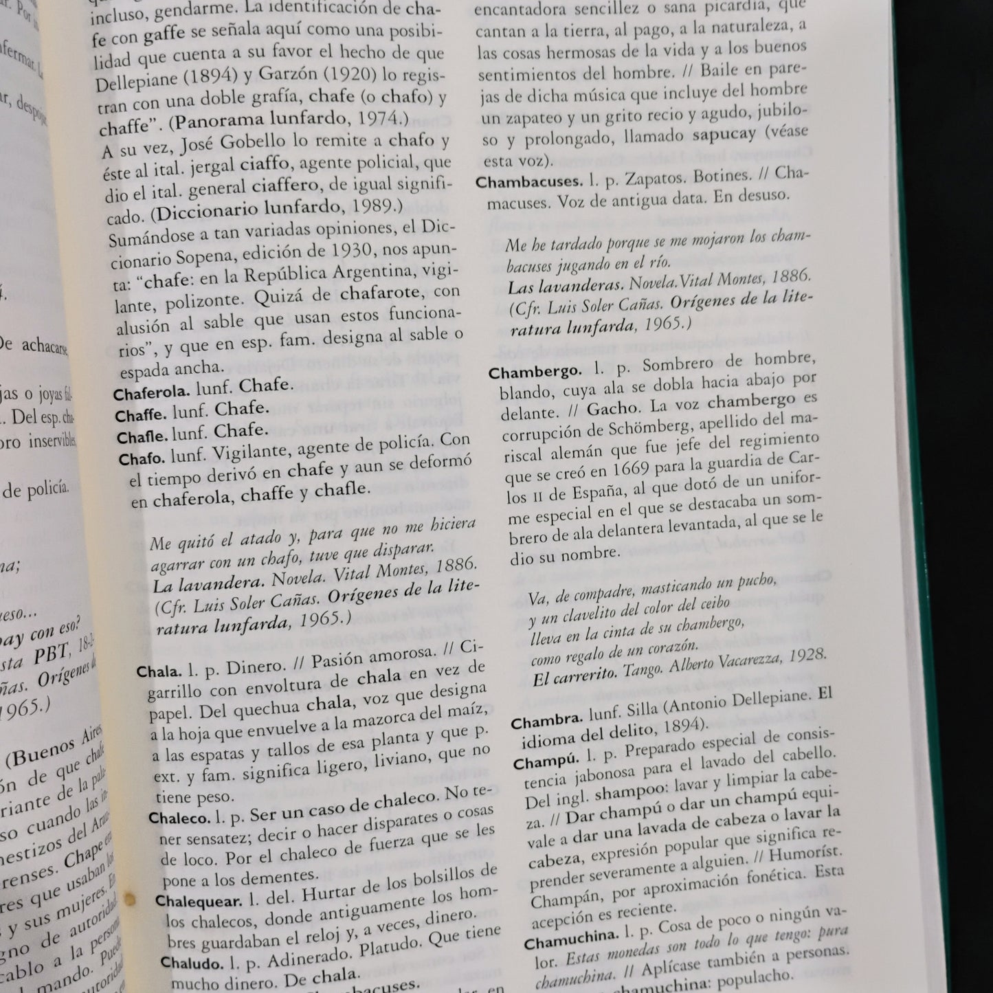 Diccionario del lunfardo - Athos Espíndola