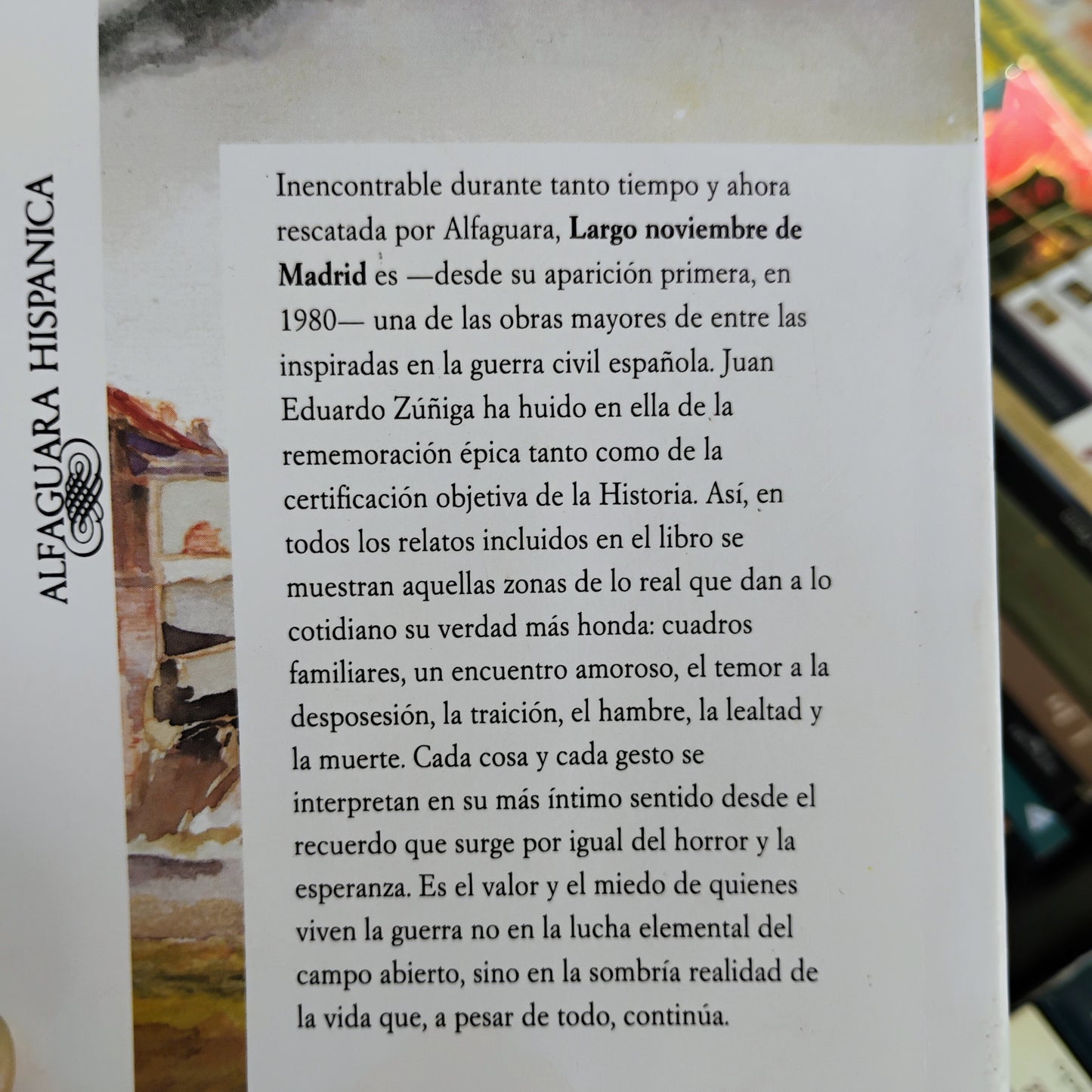 Largo noviembre de Madrid - Juan Eduardo Zuñiga