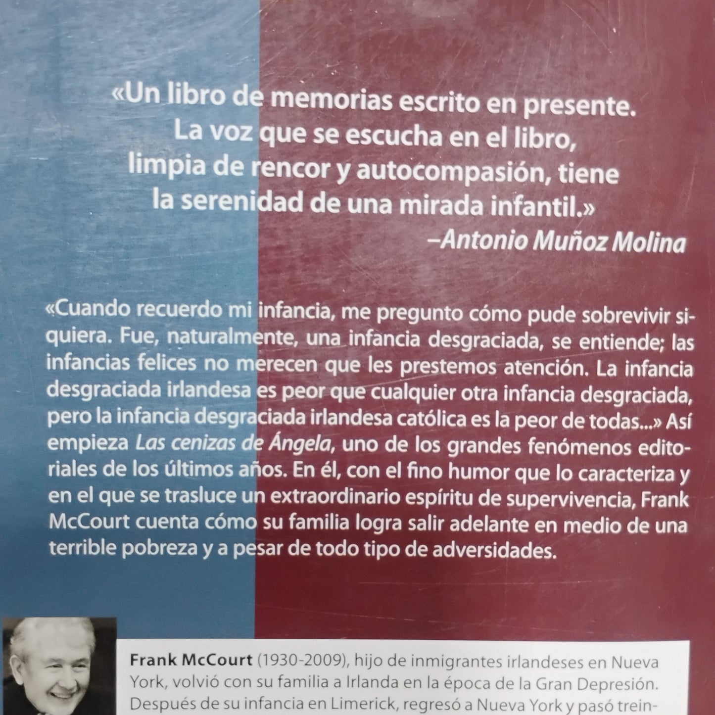 Las cenizas de Angela - Frank McCourt
