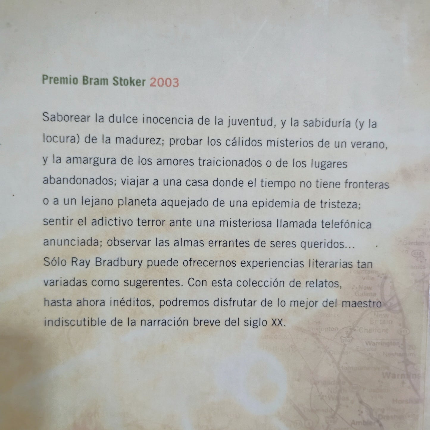Algo más en el equipaje - Ray Bradbury