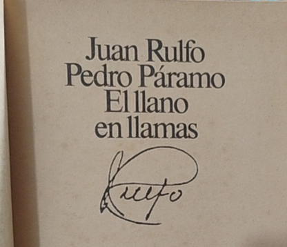 Pedro Páramo. El llano en llamas - Juan Rulfo