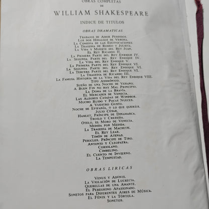 Obras completas - William Shakespeare
