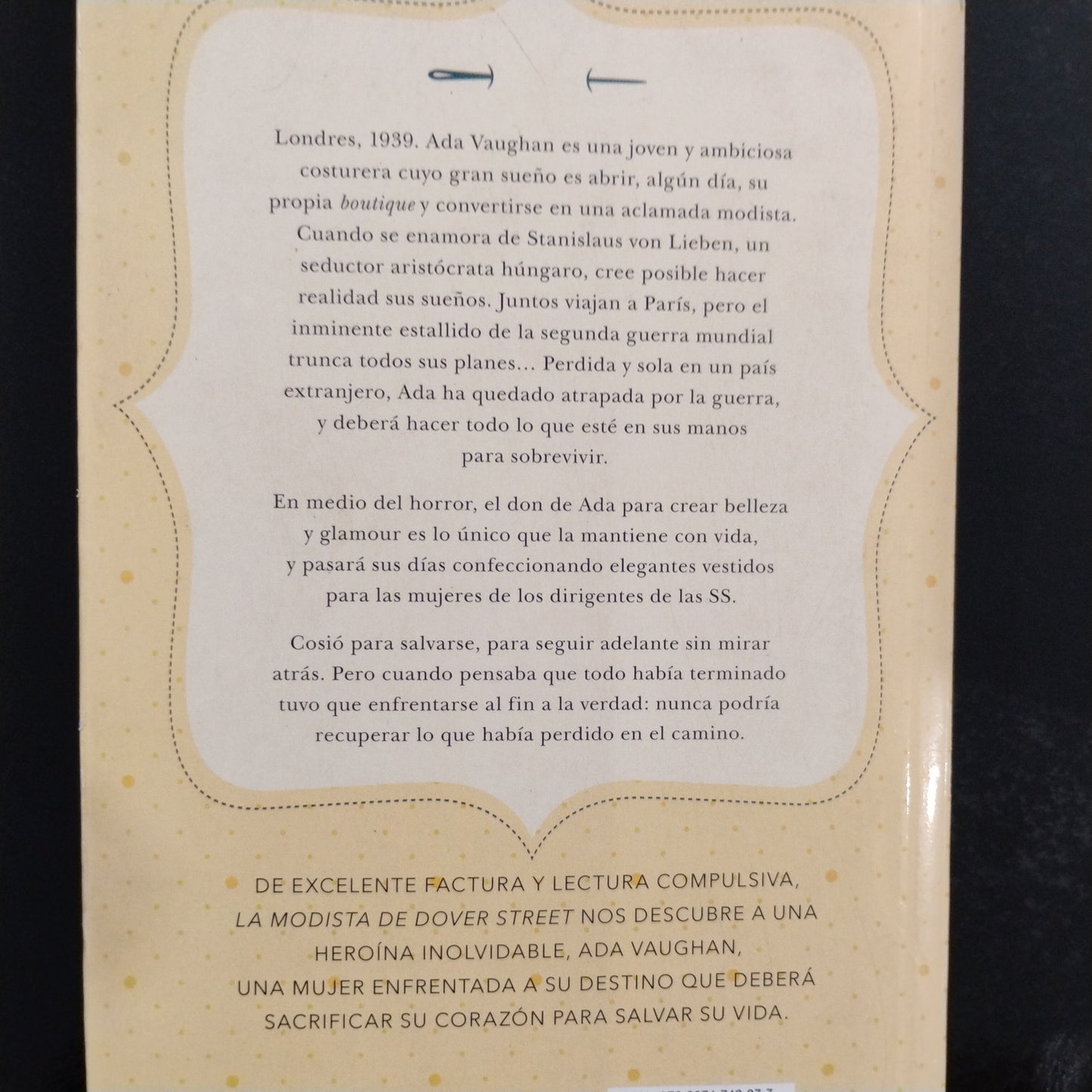 La modista de Dover Street - Mary Chamberlain