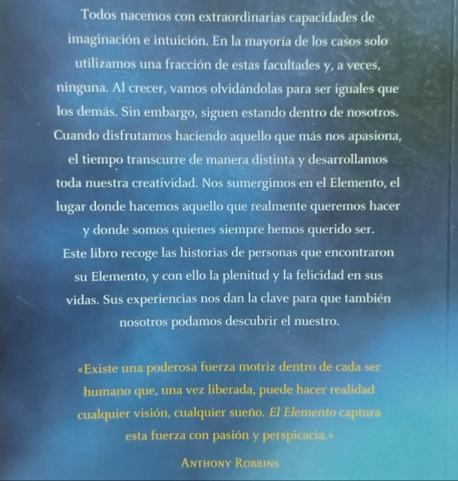 El Elemento. Descubrir tu pasión lo cambia todo - Sir Ken Robinson, Lou Aronica