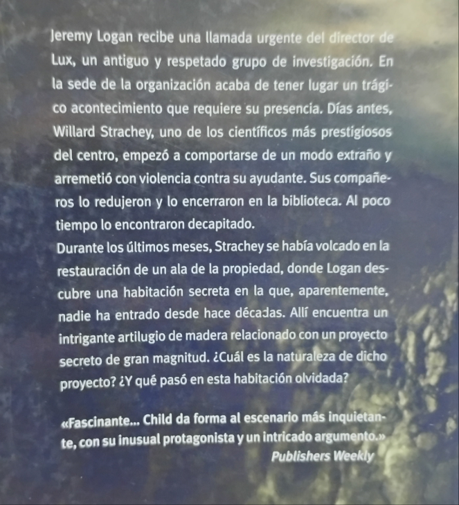 La habitación olvidada - Lincoln Child