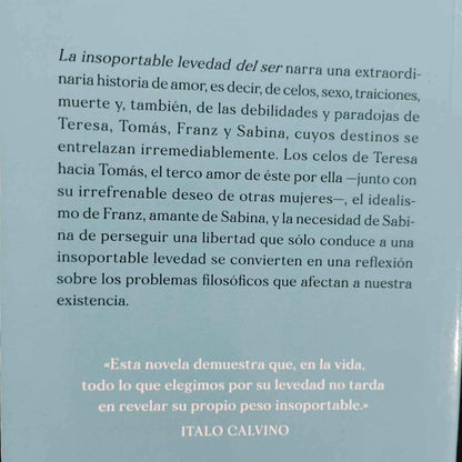 La insoportable levedad del ser - Milán Kundera