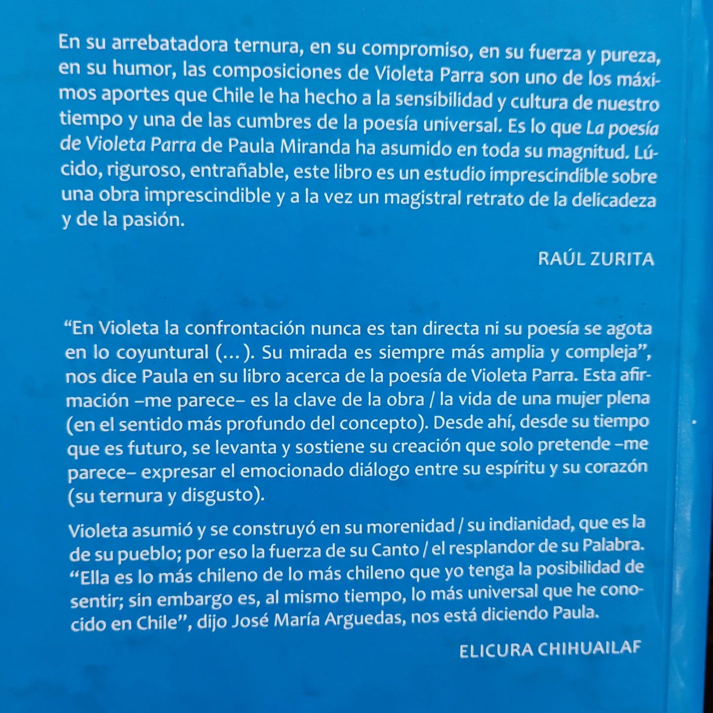 La poesía de Violeta Parra - Paula Miranda Herrera