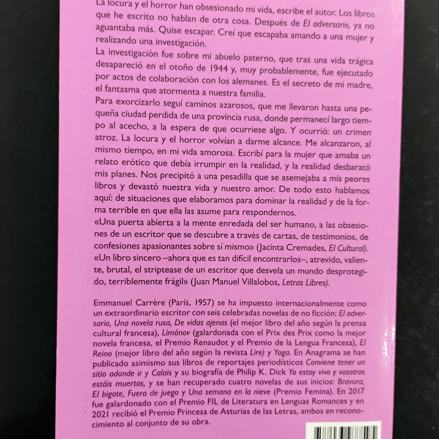 Una novela rusa - Emmanuel Carrére