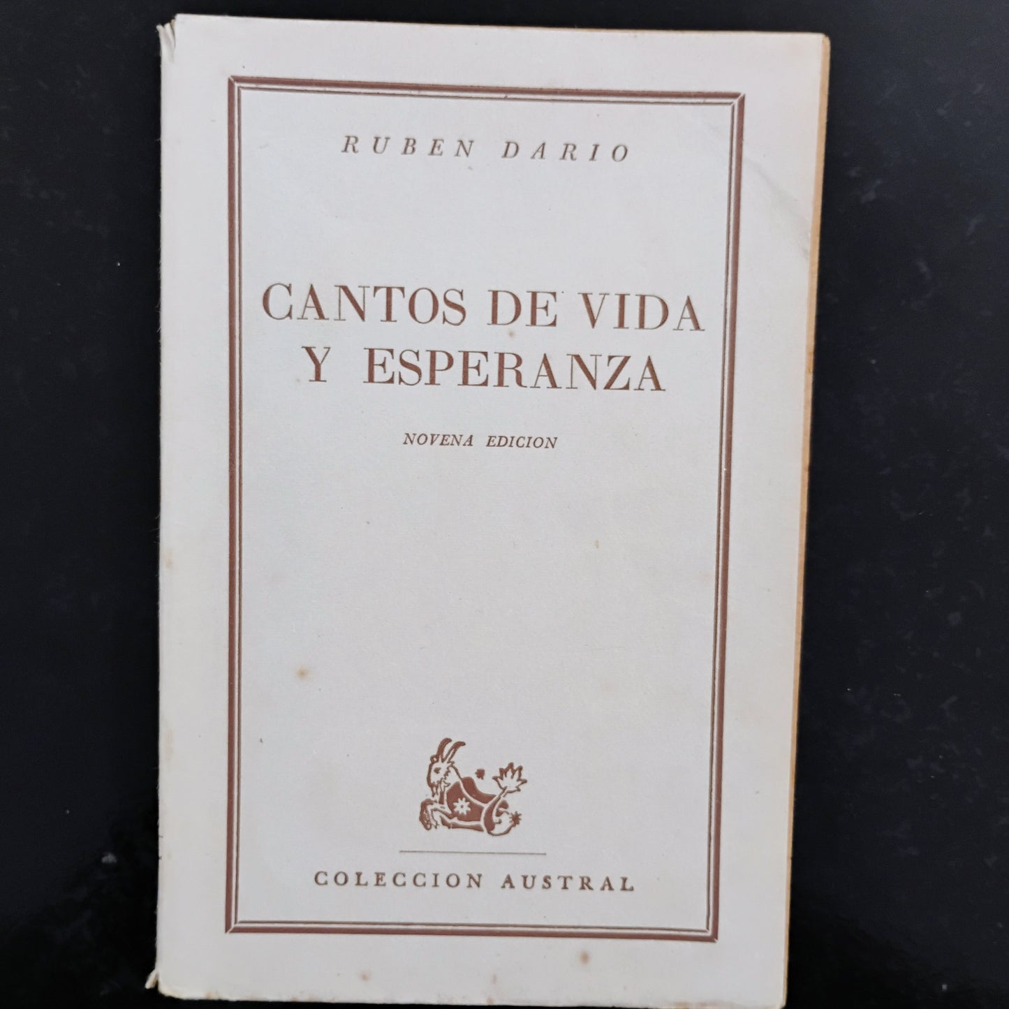 Cantos de vida y esperanza - Ruben Darío