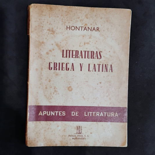 Literatura griega y latina - Hontanar
