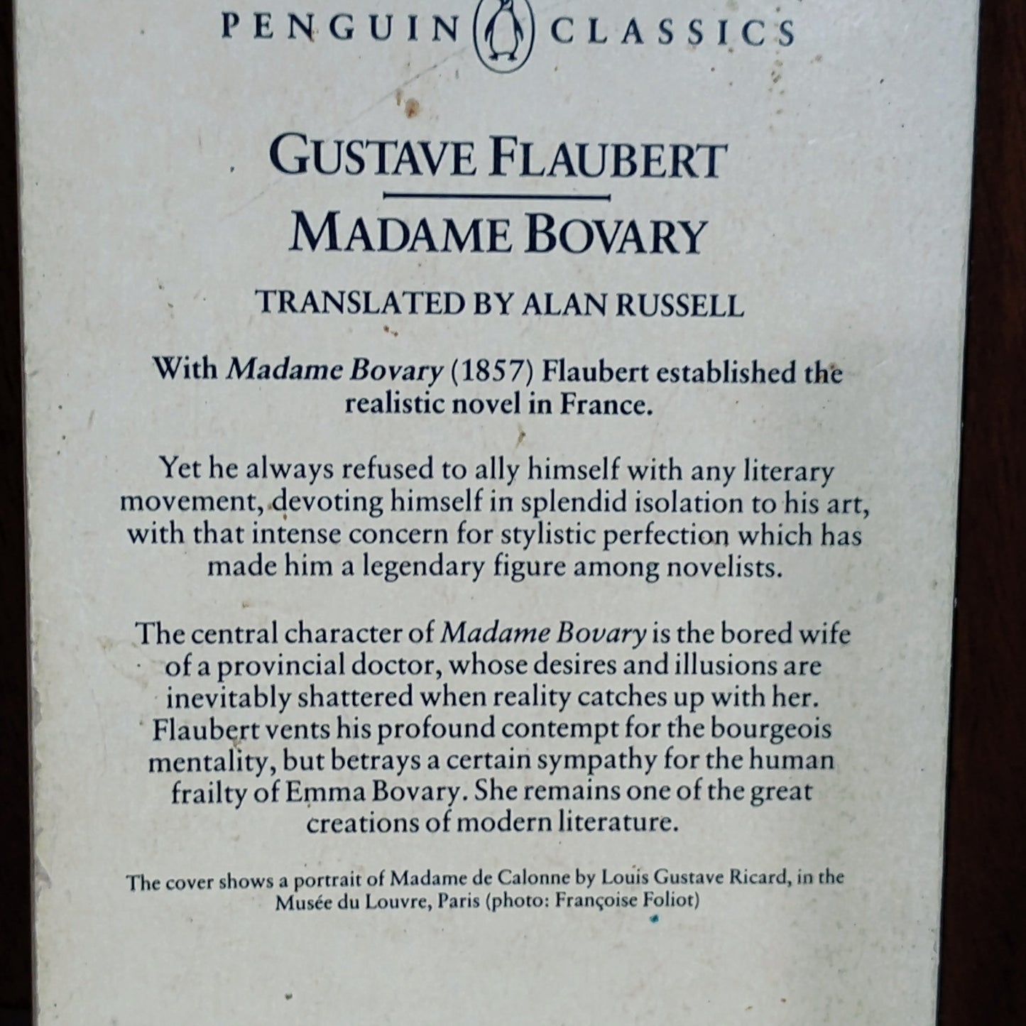 Madame Bovary - Gustavo Flaubert